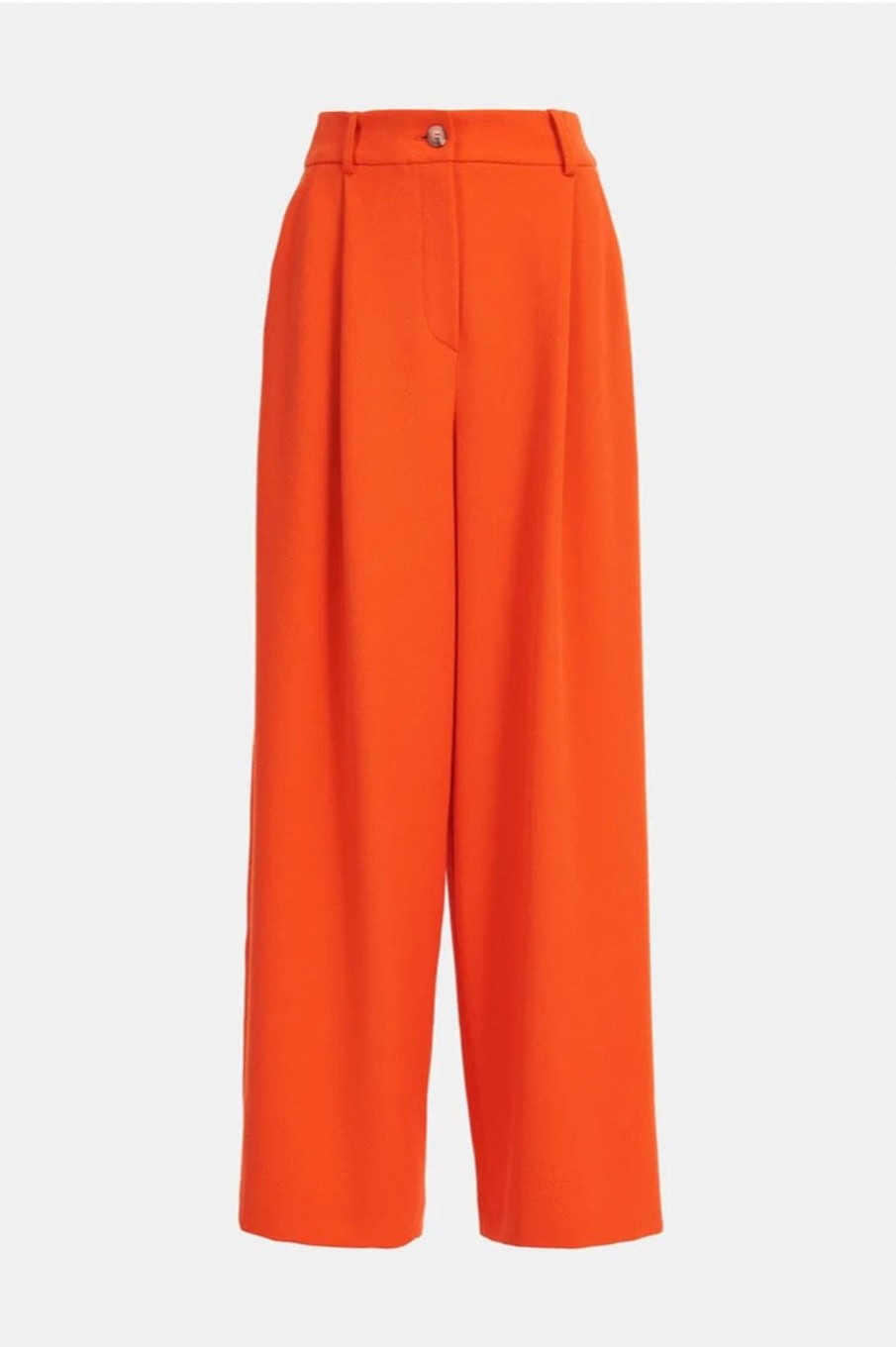 Women Essentiel Antwerp Pants & Shorts | Essentiel Antwerp-Employee Wide Leg Pant: Curcuma