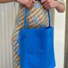 Women Mary Al Terna Bags | Mary Al Terna-Wrapping Tote: Light Blue