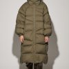 Women Bacon Clothing Outerwear | Bacon Clothing-Double B Maxi Amd Jacket: Olive