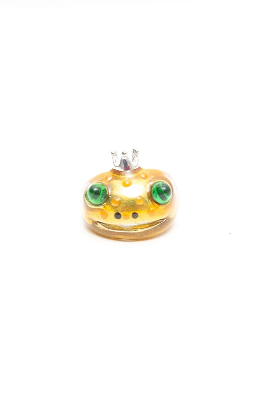 Women Collina Strada Jewelry | Collina Strada-Frog Prince Ring: Orange Dots