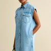 Women Bellerose Dresses | Bellerose-Phoenix Dress: Used Light Blue