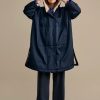 Women Bellerose Outerwear | Bellerose-Homa Coat: Navy