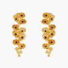 Women Les Nereides Jewelry | Les Nereides-Dream Of Orchids Drop Earrings