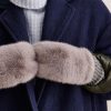 Women Bellerose Gloves | Bellerose-Madina Mittens: Silver