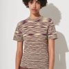 Women Rachel Comey Tops | Rachel Comey-Dunlop Top: Purple Multi