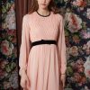 Women Manoush Dresses | Manoush-Long Robe Dress Pink Pop Cool