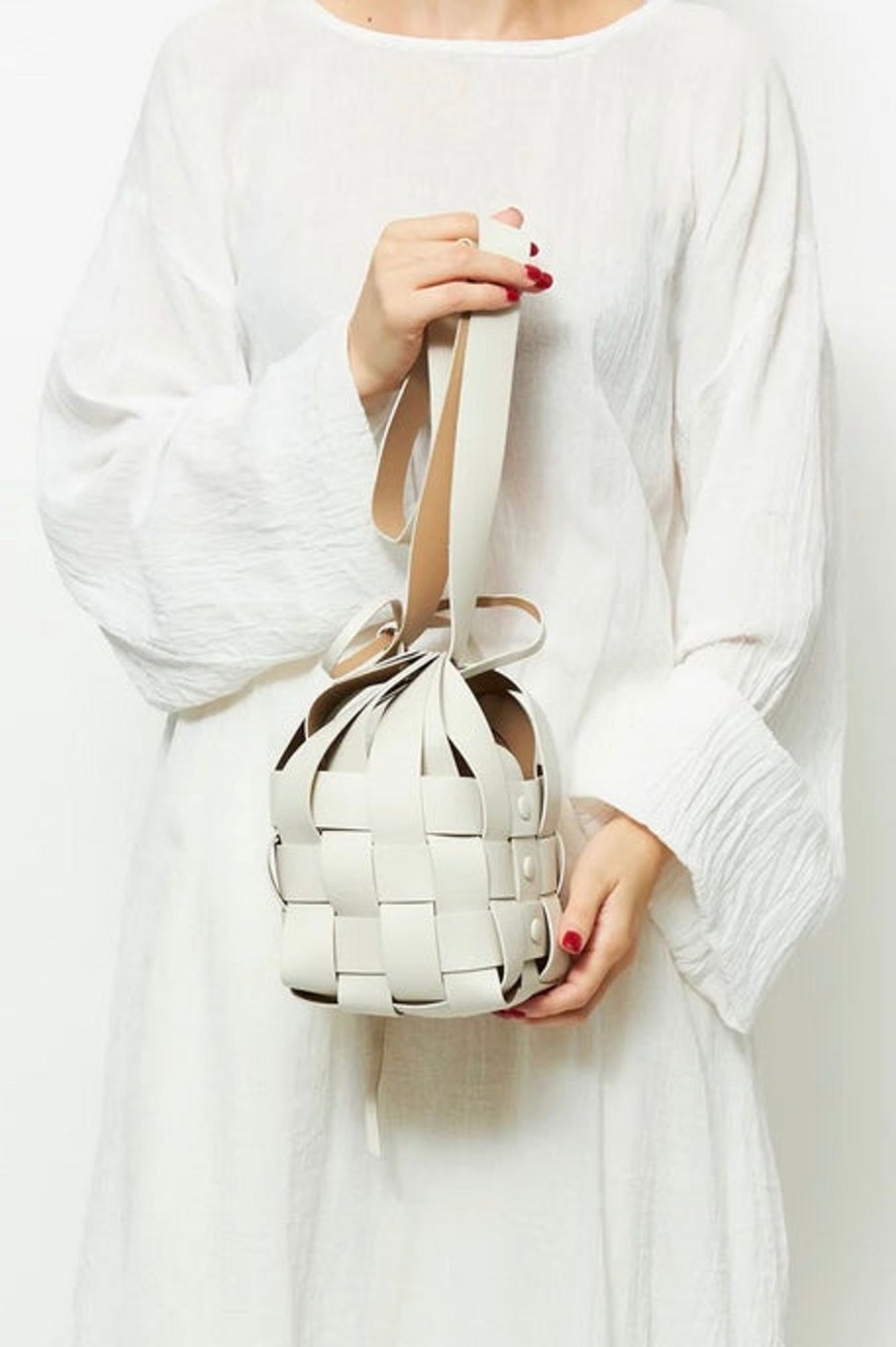 Women Mary Al Terna Bags | Mary Al Terna-Hug Bag: Stone