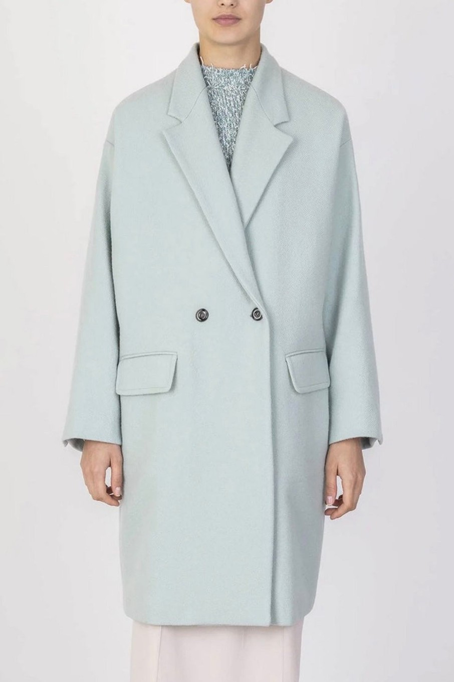 Women Alysi Outerwear | Alysi-Mid-Length Coat: Brina