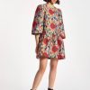 Women Essentiel Antwerp Dresses | Essentiel Antwerp-Camas Jacquard Dress: Camel Multi