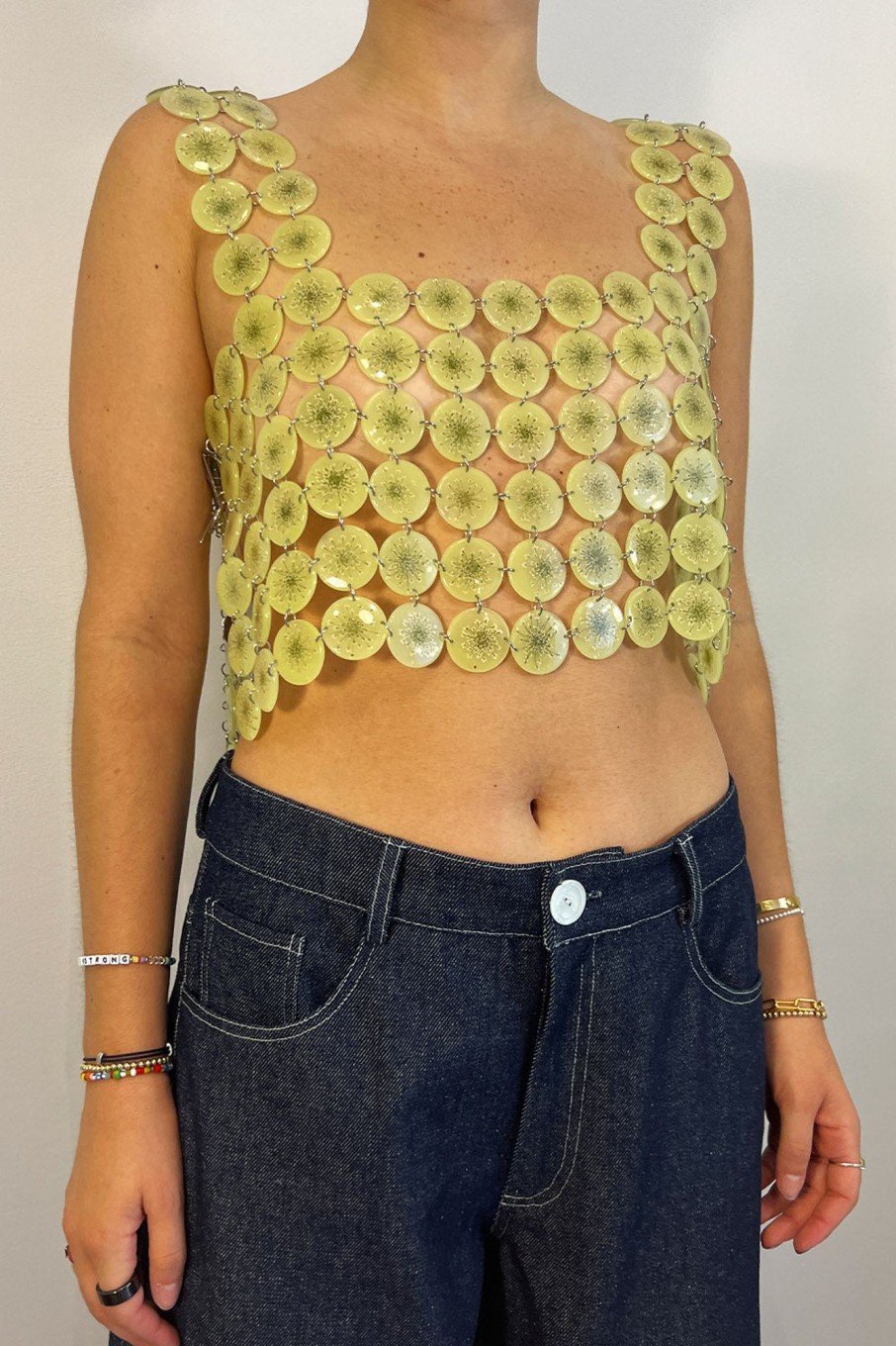 Women Dauphinette Tops | Dauphinette-Glow In The Dark Chainmaille Top