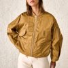 Women Bellerose Outerwear | Bellerose-Heyden Jacket: Khaki