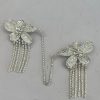 Women Collina Strada Jewelry | Collina Strada-Flower Collar Pin: Clear