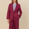 Women Diega Outerwear | Diega-Voulio Jacket: Plum