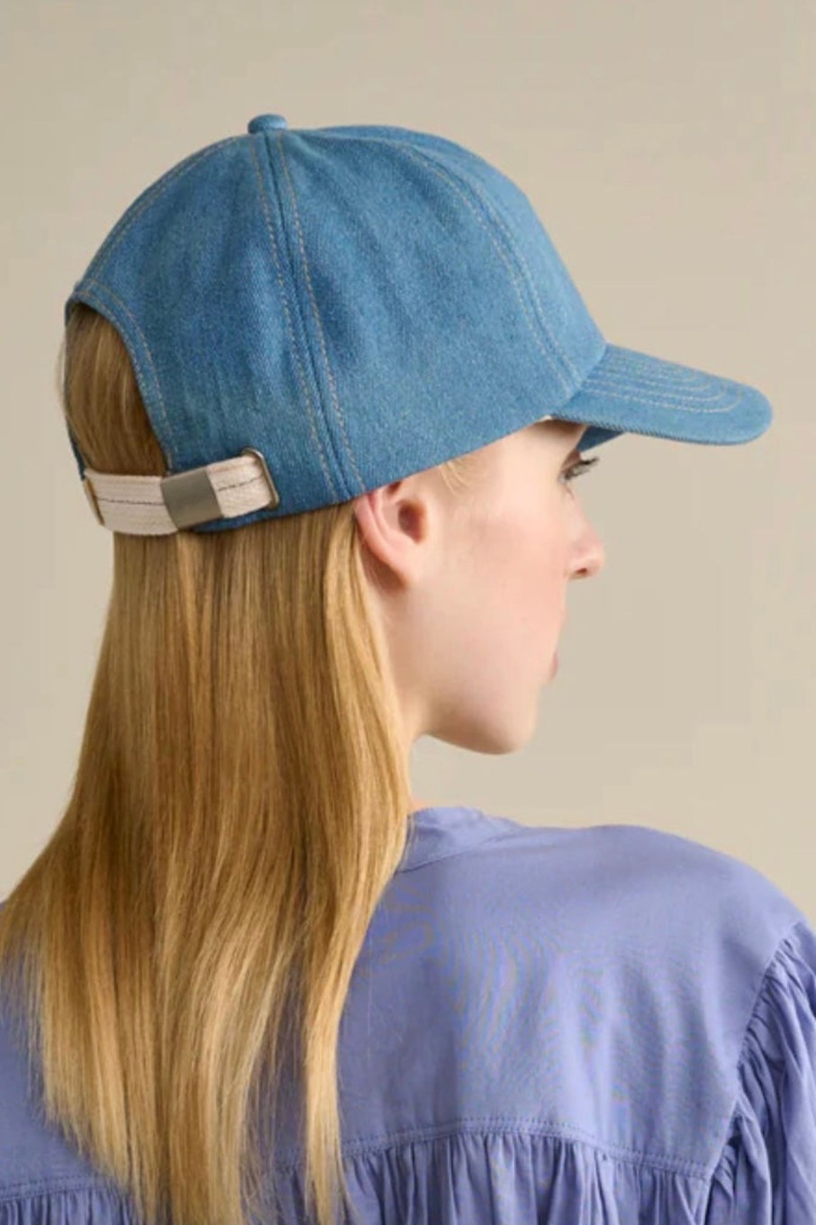 Women Bellerose Hats & Hair Accessories | Bellerose-Dace Hat: Chambray