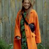 Women Ottod'ame Outerwear | Ottod'Ame-Coat: Orange