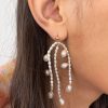 Women Briwok Jewellery Jewelry | Briwok Jewelry-Coral Earrings