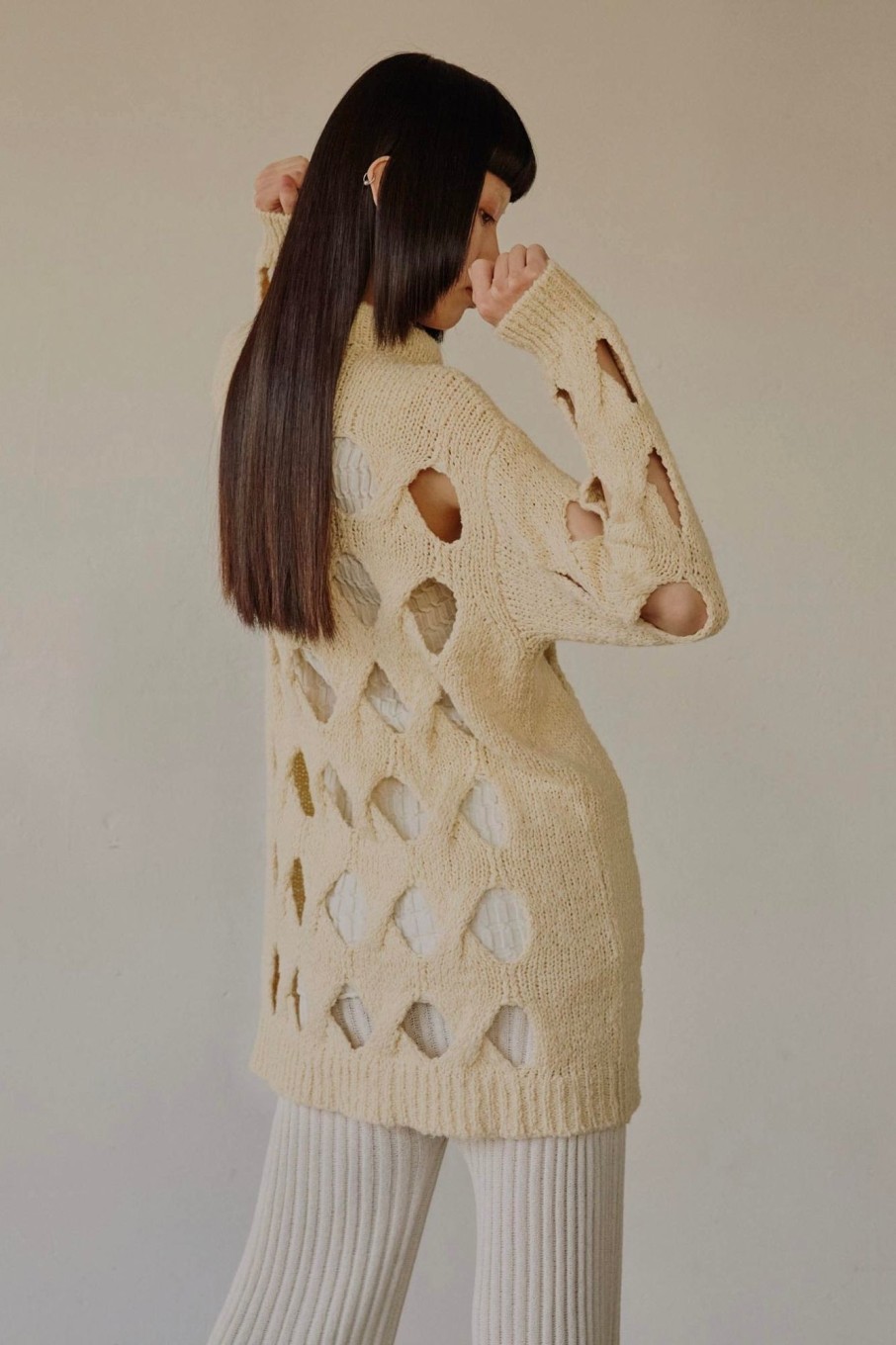 Women Rus Sweaters | Rus-Amu Sweater: Butter