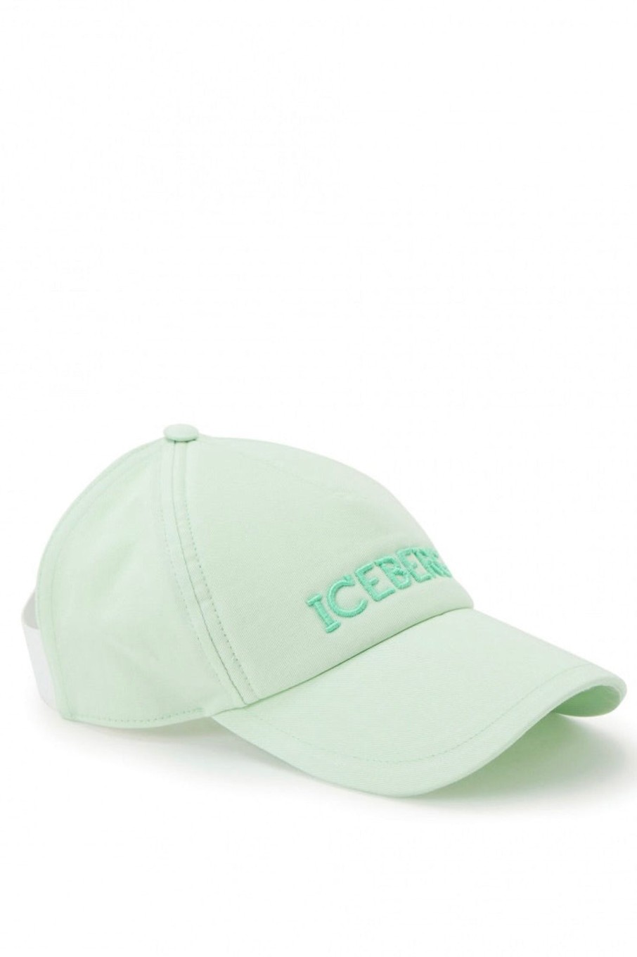 Women Iceberg Hats & Hair Accessories | Iceberg-Green Baseball Cap