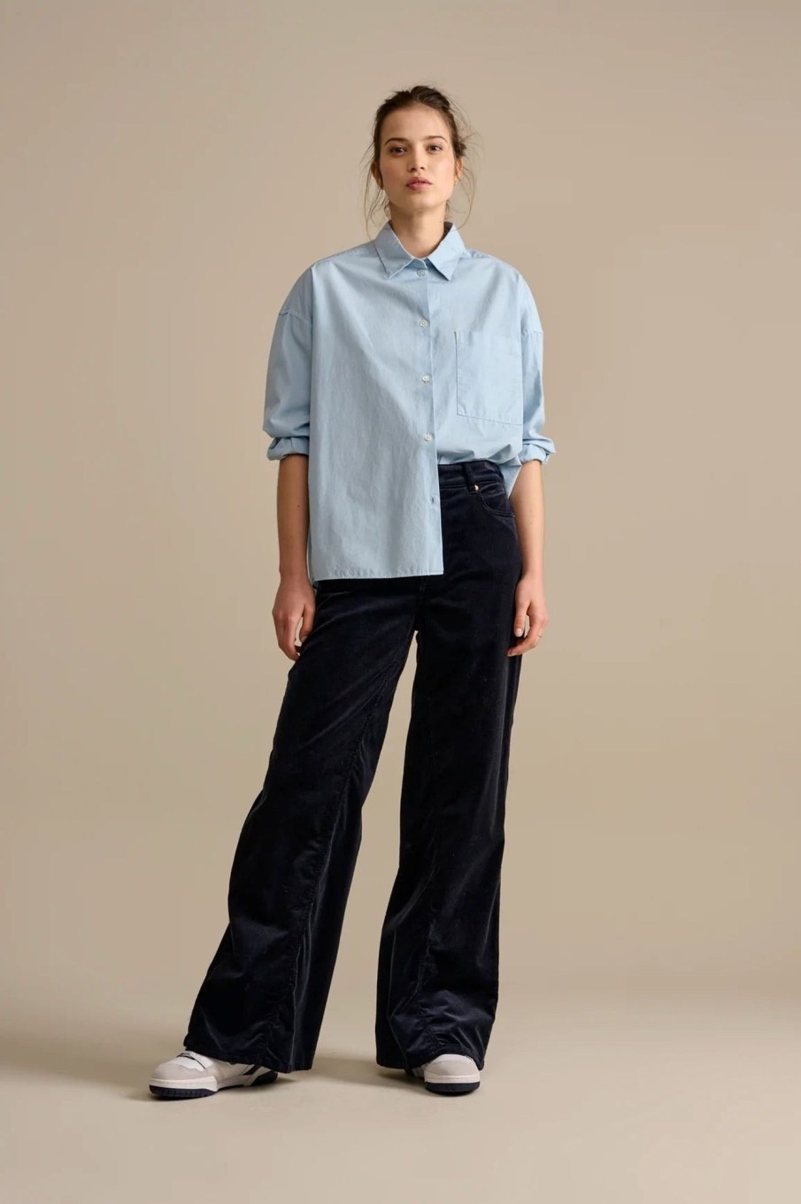 Women Bellerose Pants & Shorts | Bellerose-Priscila Jeans: Meteorite