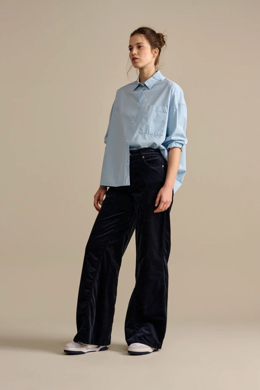 Women Bellerose Pants & Shorts | Bellerose-Priscila Jeans: Meteorite