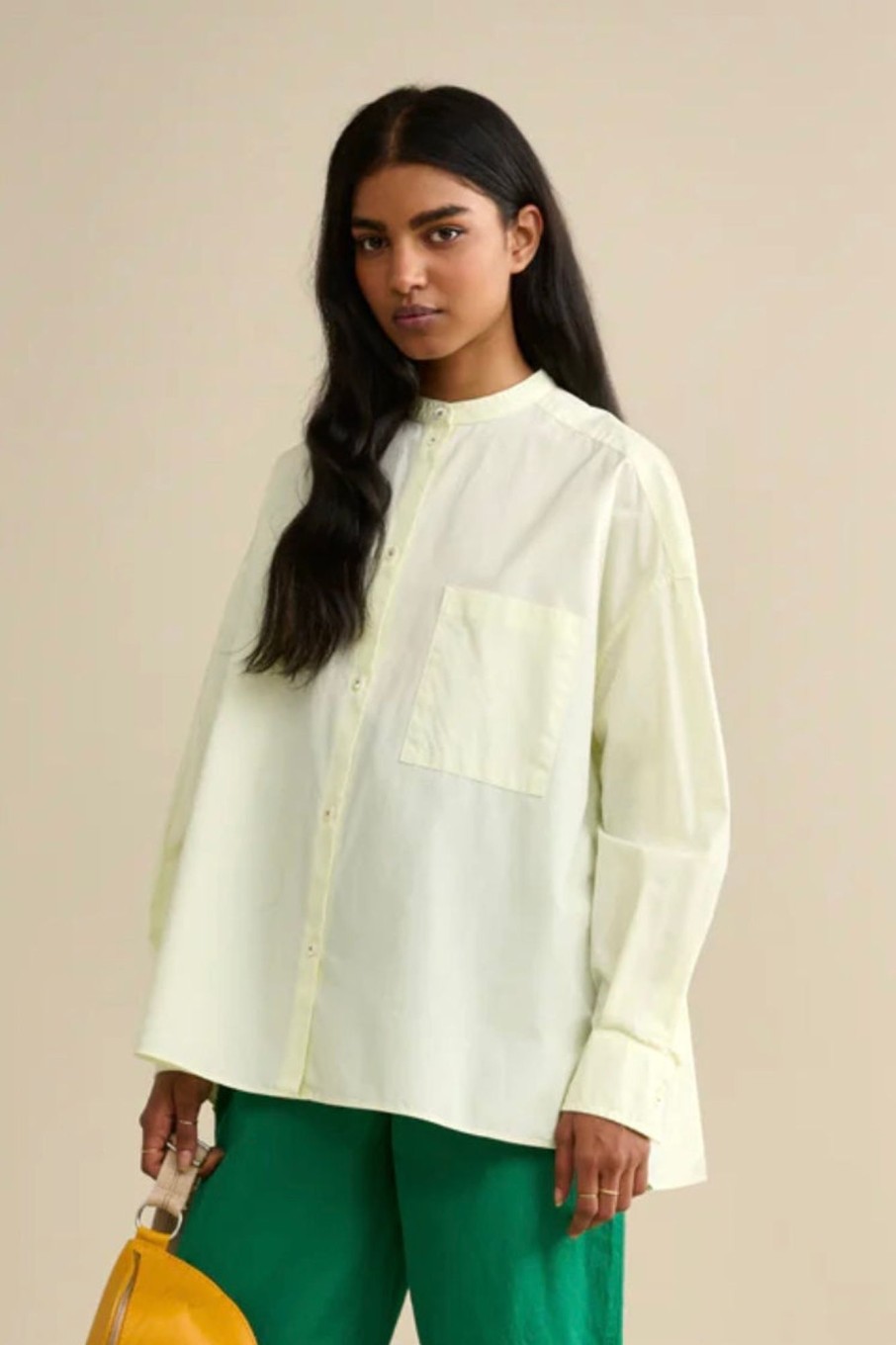 Women Bellerose Tops | Bellerose-Gorky Top: Citrine