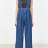 Women Alysi Jumpsuits & Rompers | Alysi-Denim Jumpsuit: Blue