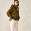 Women Bellerose Outerwear | Bellerose-Loud Jacket: Military Green