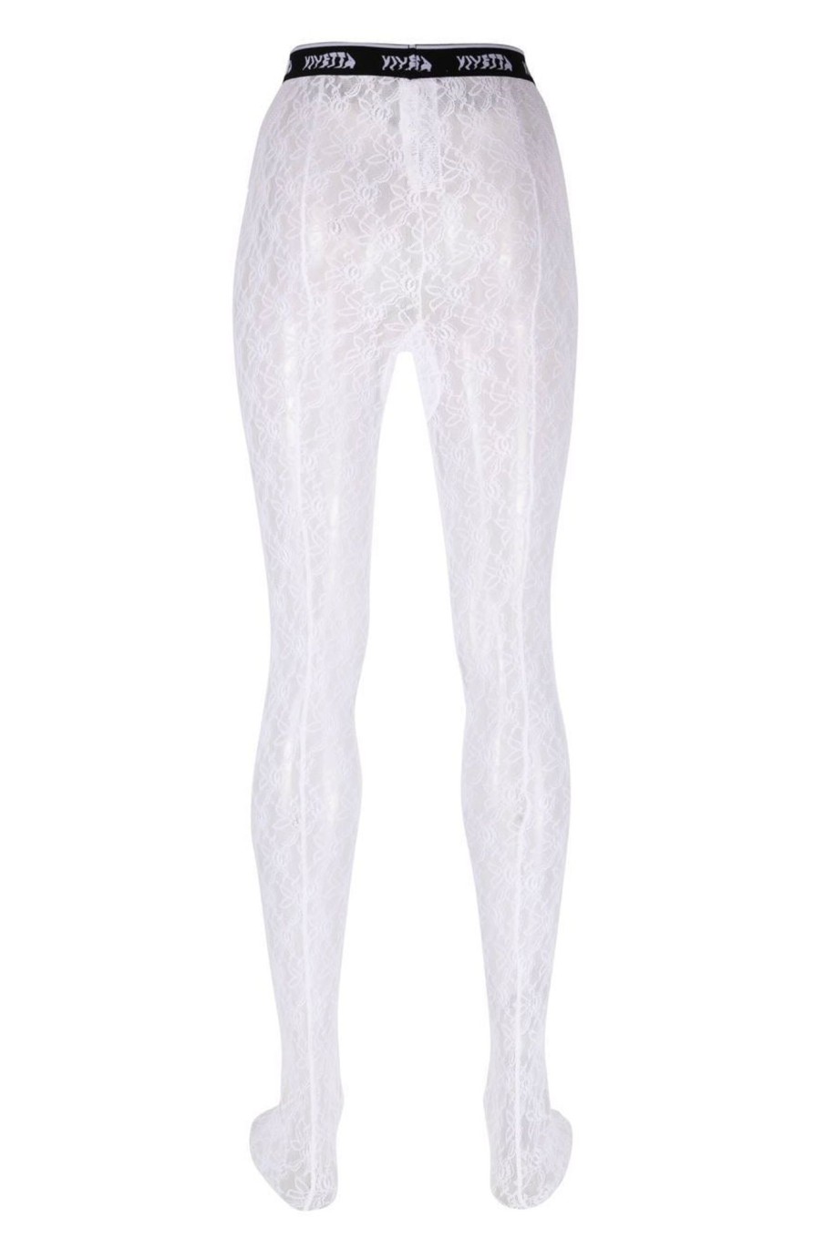 Women Vivetta Socks & Tights | Vivetta-Lace Tights: White