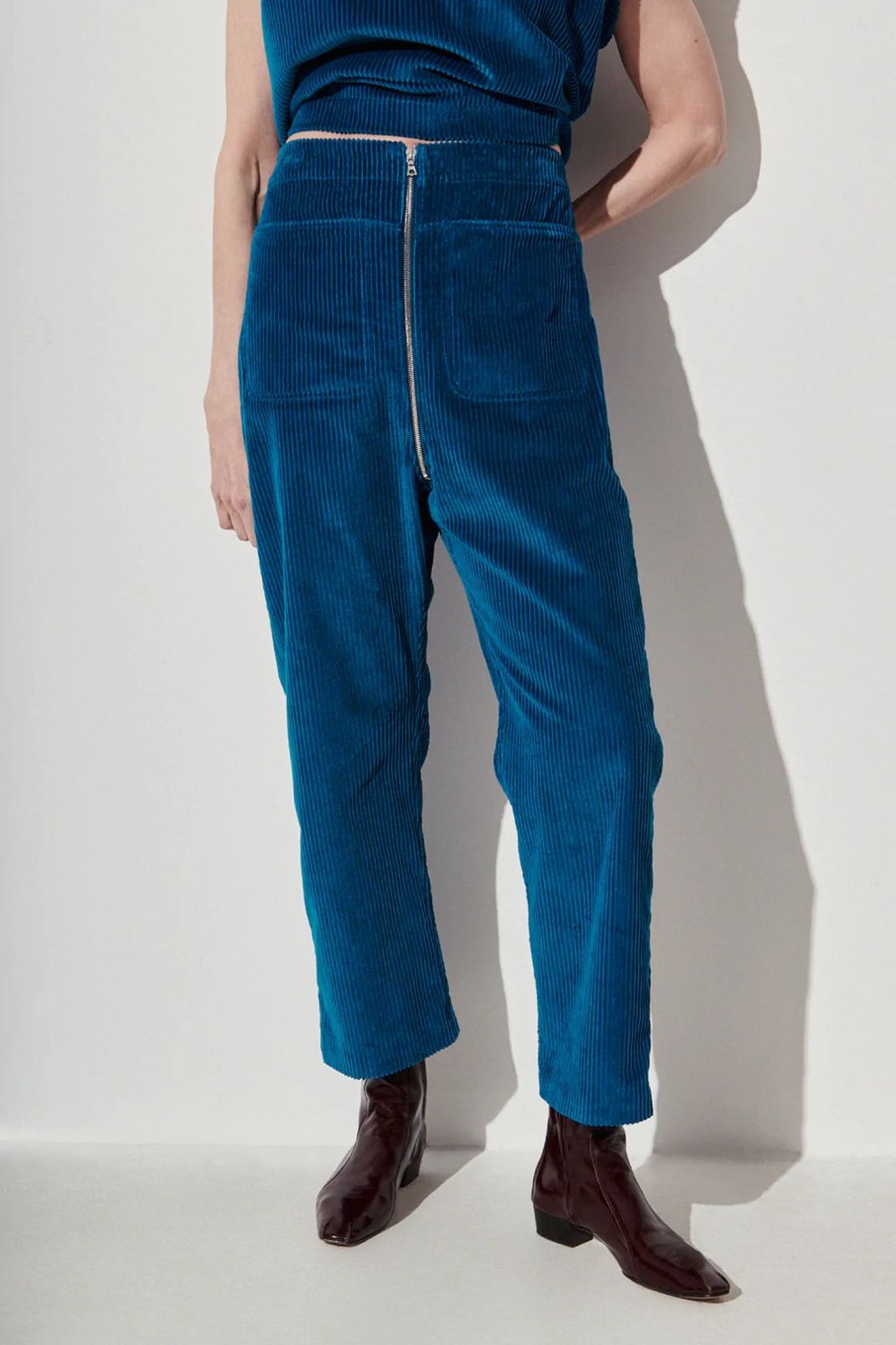 Women Rachel Comey Pants & Shorts | Rachel Comey-Barrie Pant: Blue