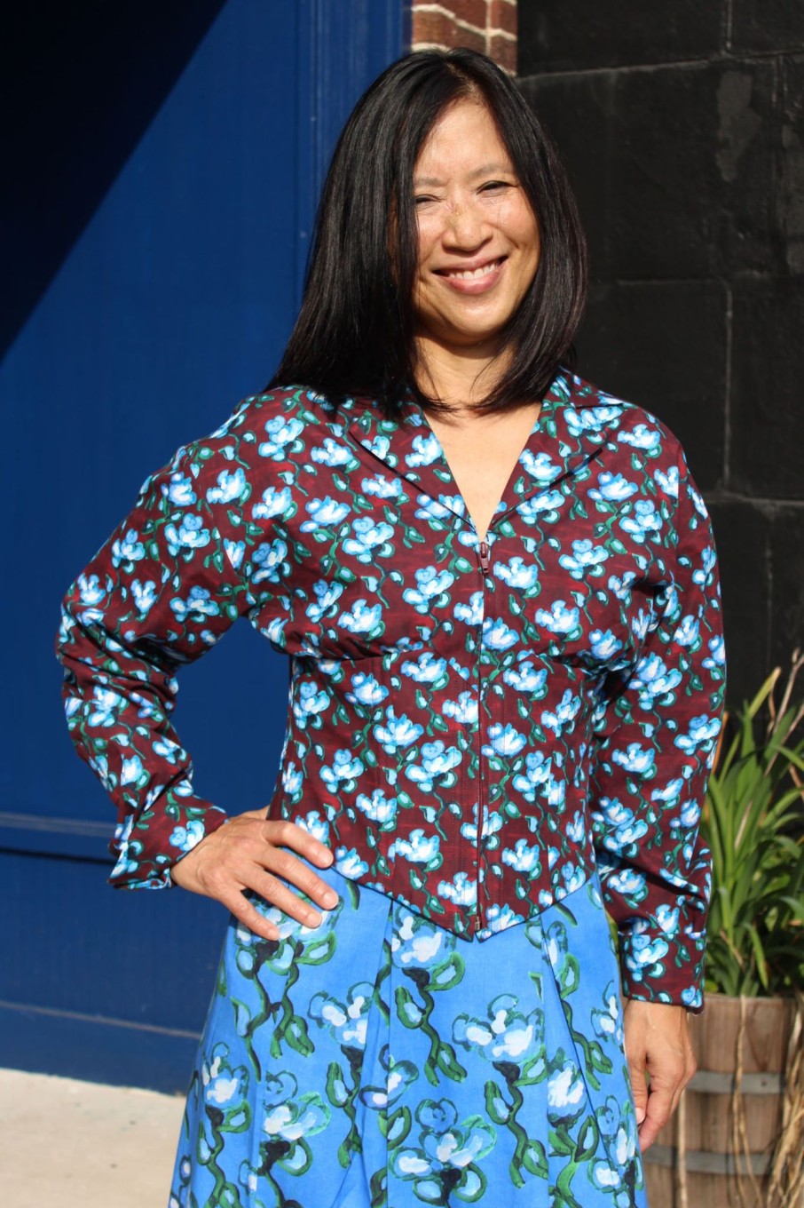 Women De Loreta Tops | De Loreta-Triangulo Blouse: Recurdos Print