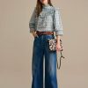 Women Bellerose Pants & Shorts | Bellerose-Priscila Jeans: Used Blue