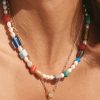 Women Briwok Jewellery Jewelry | Briwok-Ludovica Necklace: Mixed Glass