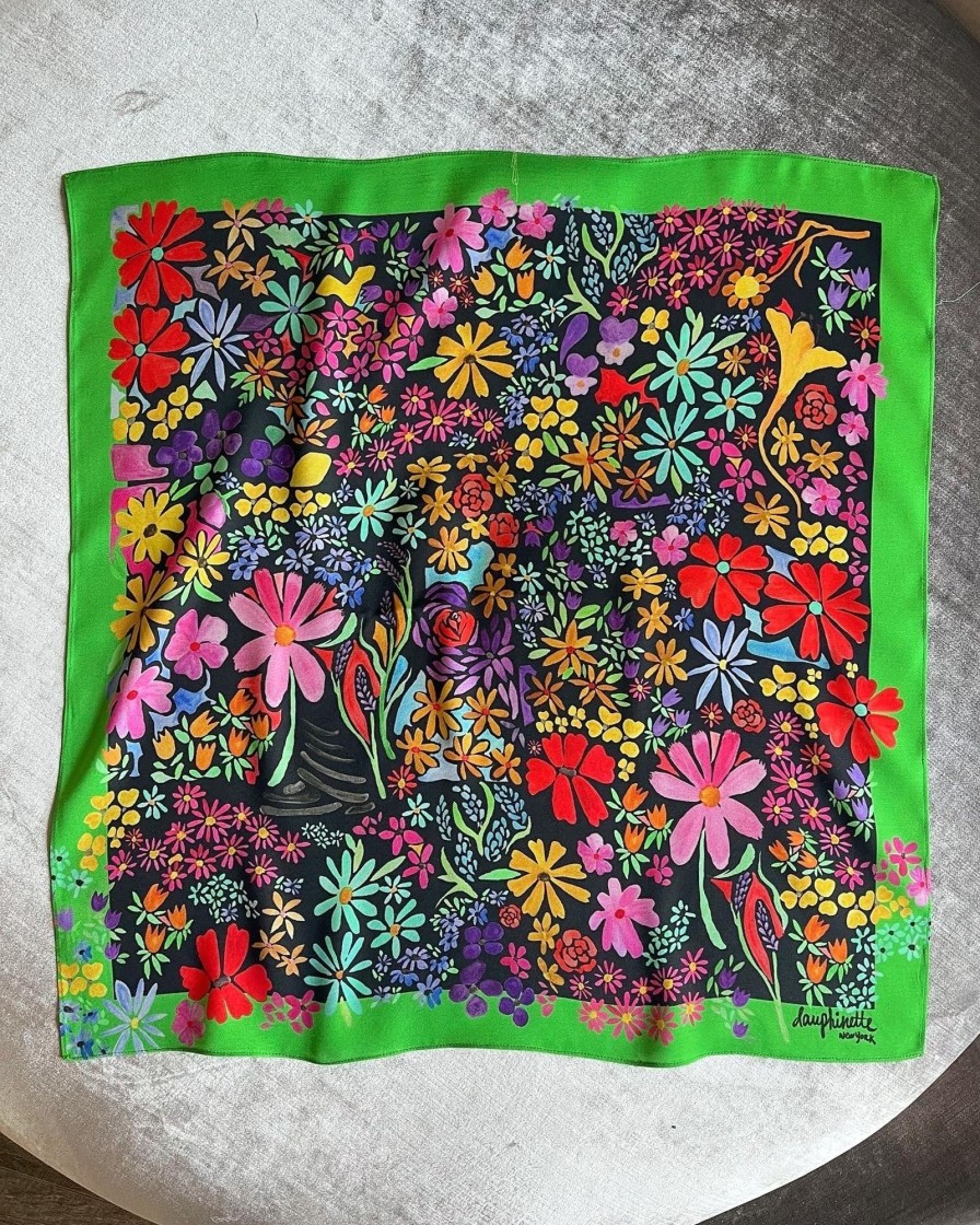 Women Dauphinette Scarves | Dauphinette-Scarf: Wonderland Flora