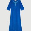 Women Ma Petite Plage Dresses | Ma Petite Plage-Talitha Dress-Mediterranean Blue