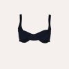 Women Buci Swimwear | Buci-Neuve Bikini Top: Black