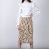 Women Floriane Fosso Skirts | Floriane Fosso-Early Bird Skirt: Cream Multi