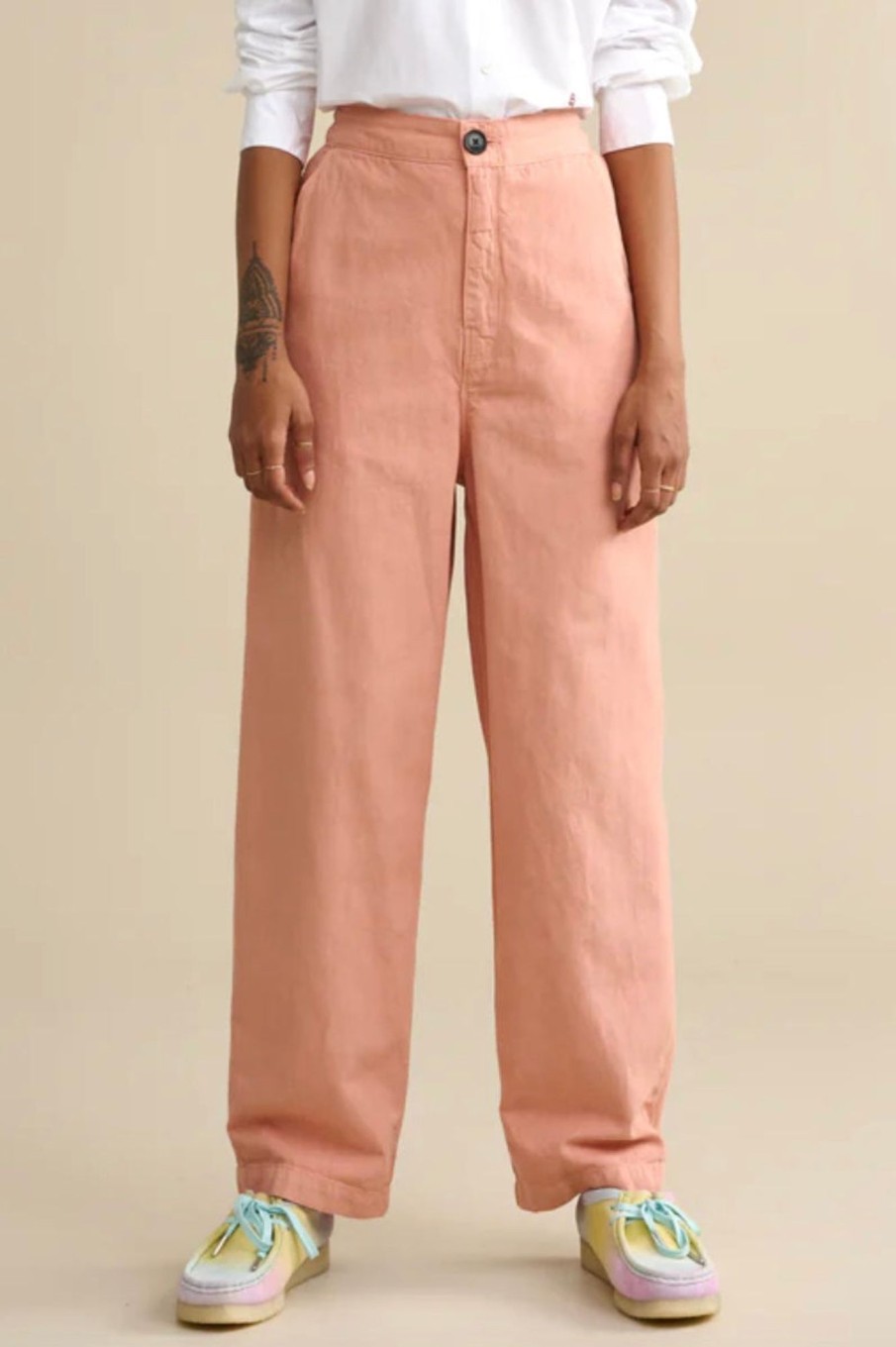 Women Bellerose Pants & Shorts | Bellerose-Pasop Pants: Nude