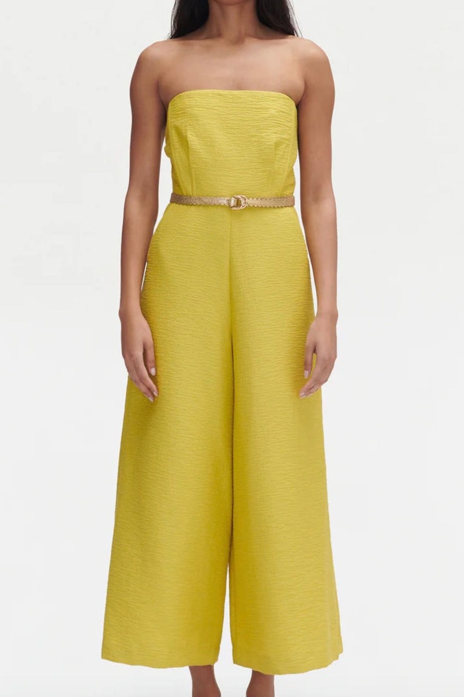 Women Rachel Comey Jumpsuits & Rompers | Rachel Comey-Summons Jumpsuit: Citrine