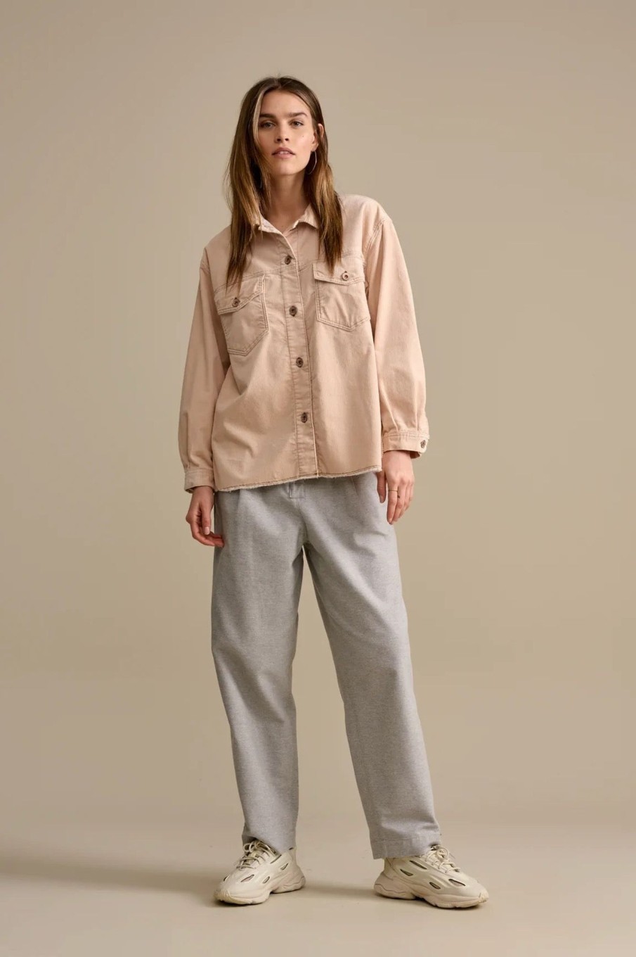 Women Bellerose Outerwear | Bellerose-Phil Overshirt: Ballerina