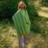 Women Vivetta Scarves | Vivetta-Oversized Arm Scarf: Green