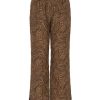 Women Helmstedt Pants & Shorts | Helmstedt-Quilted Pants: Chocolate Swirl