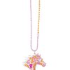 Women Collina Strada Jewelry | Collina Strada-Horse Necklace: Orange Raspberry