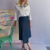 Women Vivetta Skirts | Vivetta-Denim Skirt: Dark Wash