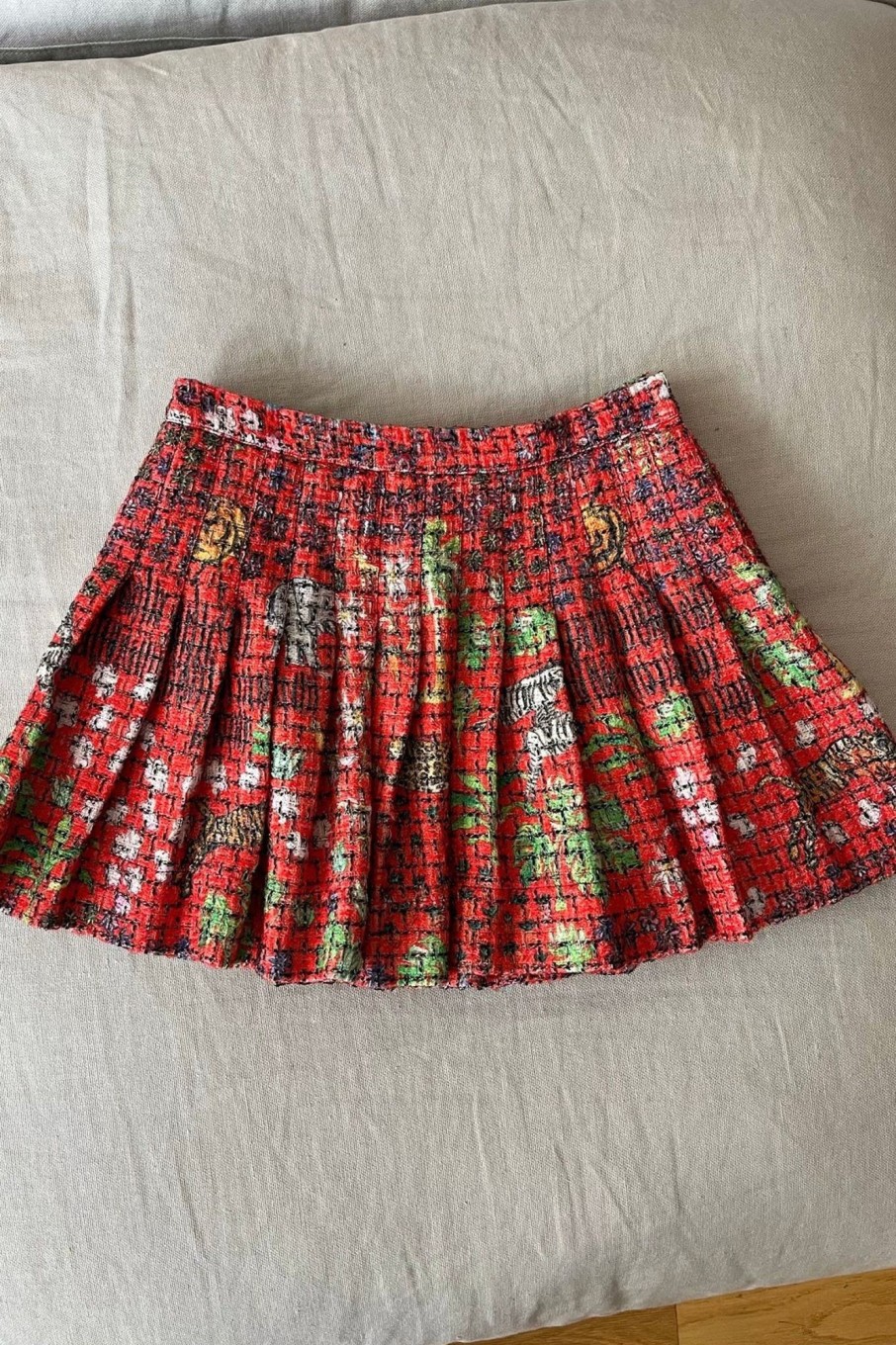 Women Dauphinette Skirts | Dauphinette-Fever Dream Pleated Mini Skirt