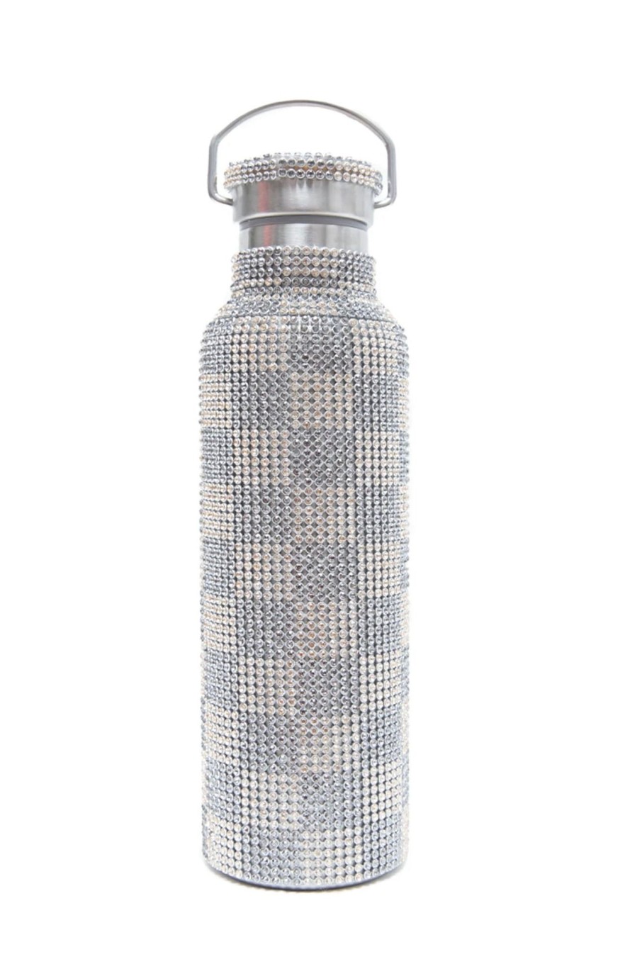 Lifestyle Collina Strada | Collina Strada-Rhinestone Water Bottle: Silver And Gold