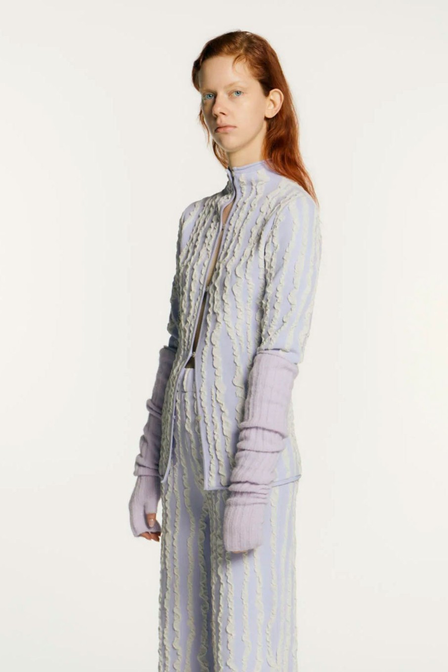 Women Rus Sweaters | Rus-Mizu Cardigan: Nuvola