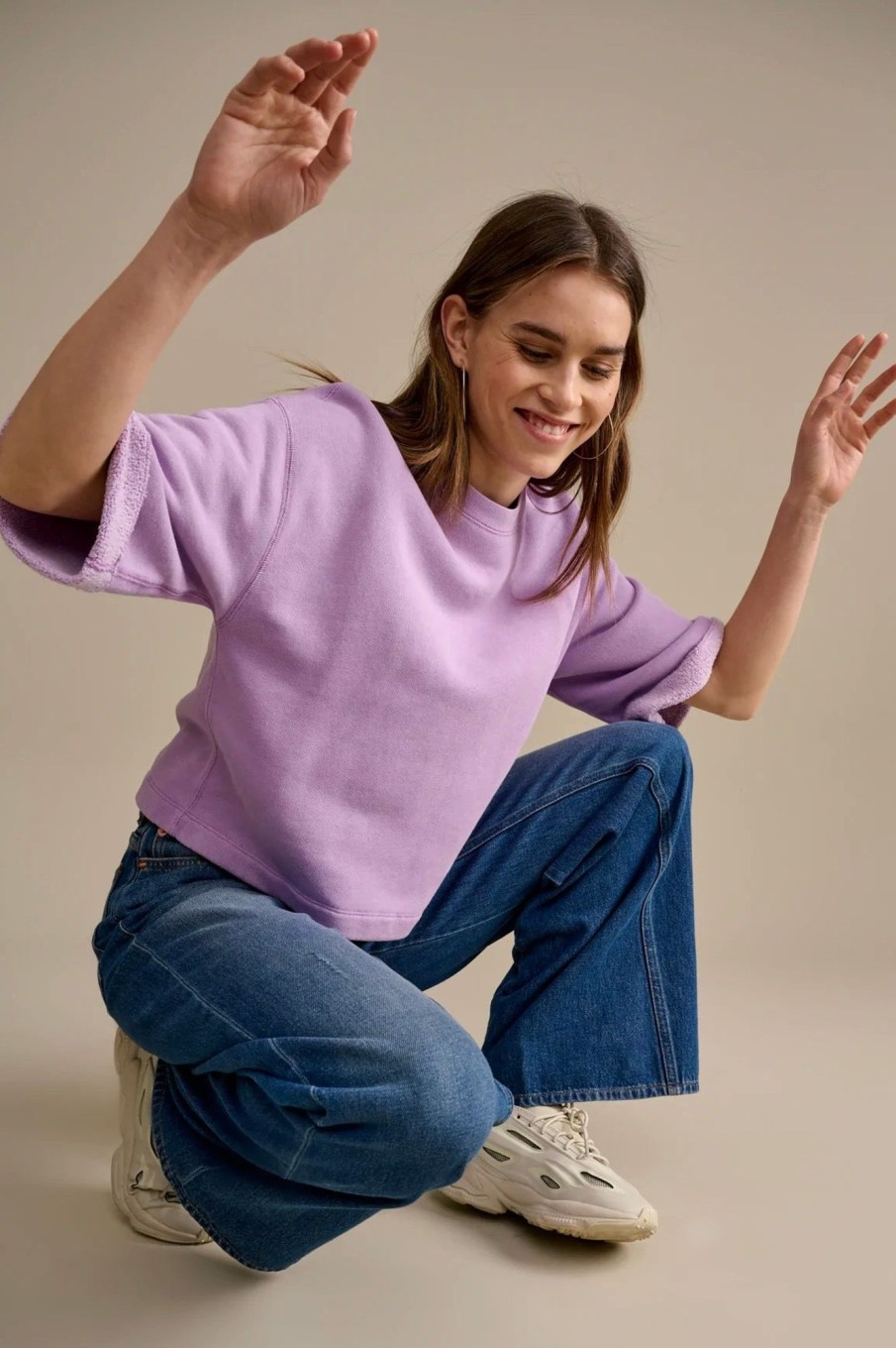 Women Bellerose Sweaters | Bellerose-Felicy Sweatshirt: Violette