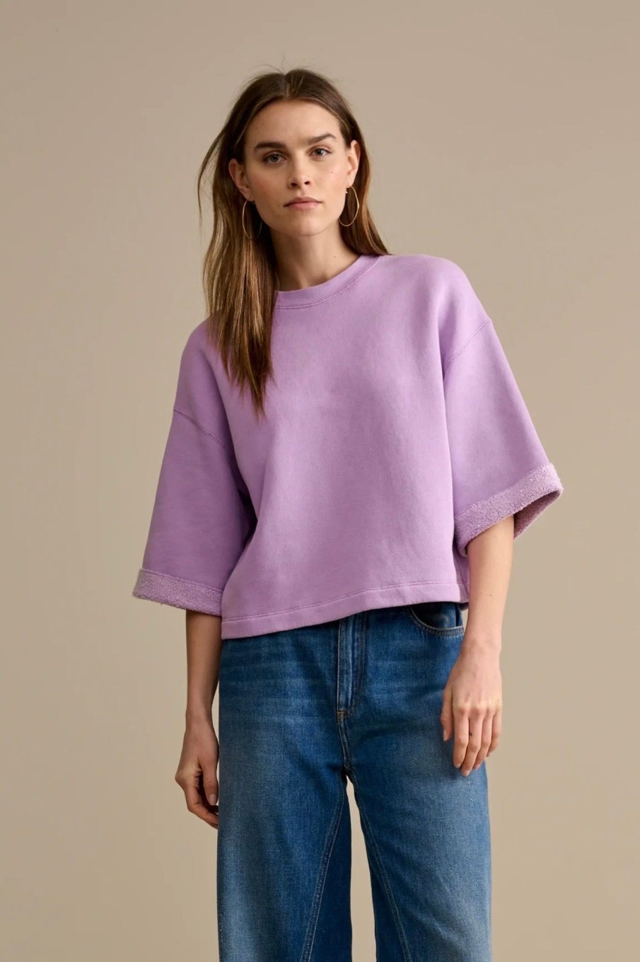 Women Bellerose Sweaters | Bellerose-Felicy Sweatshirt: Violette