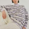 Women Rus Sweaters | Rus-Motsure Sweater: Lavender