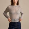 Women Bellerose Sweaters | Bellerose-Rybbe Sweater: Heather Grey